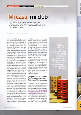 Entrevista Casa Grande en Semana Económica